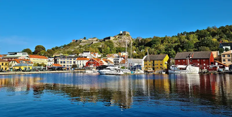 Hamn och Fredriksten fästning i Halden