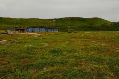 Varanger samiska museums avdelning vid kulturmiljön Mortensnes